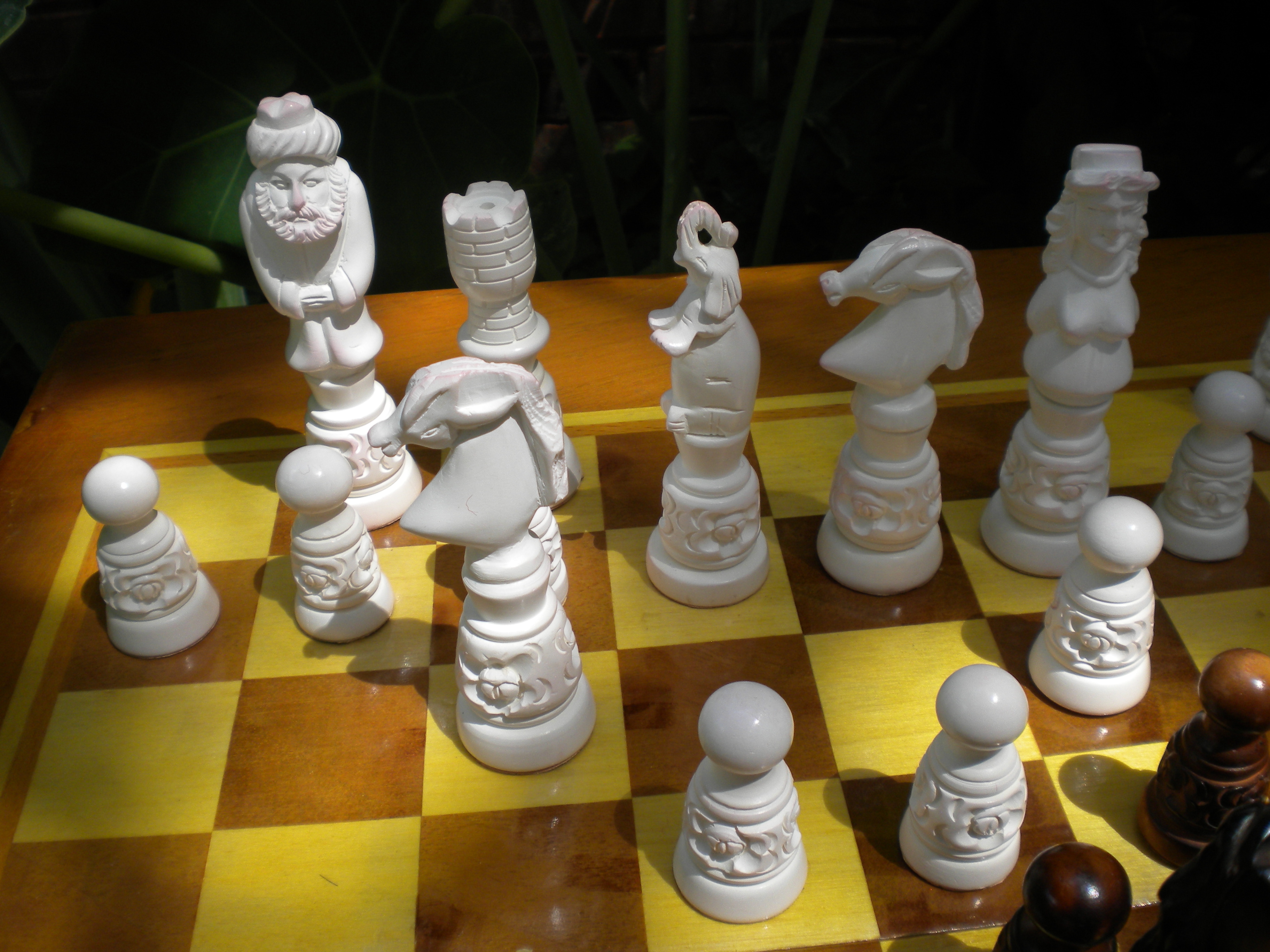 Training page chess set