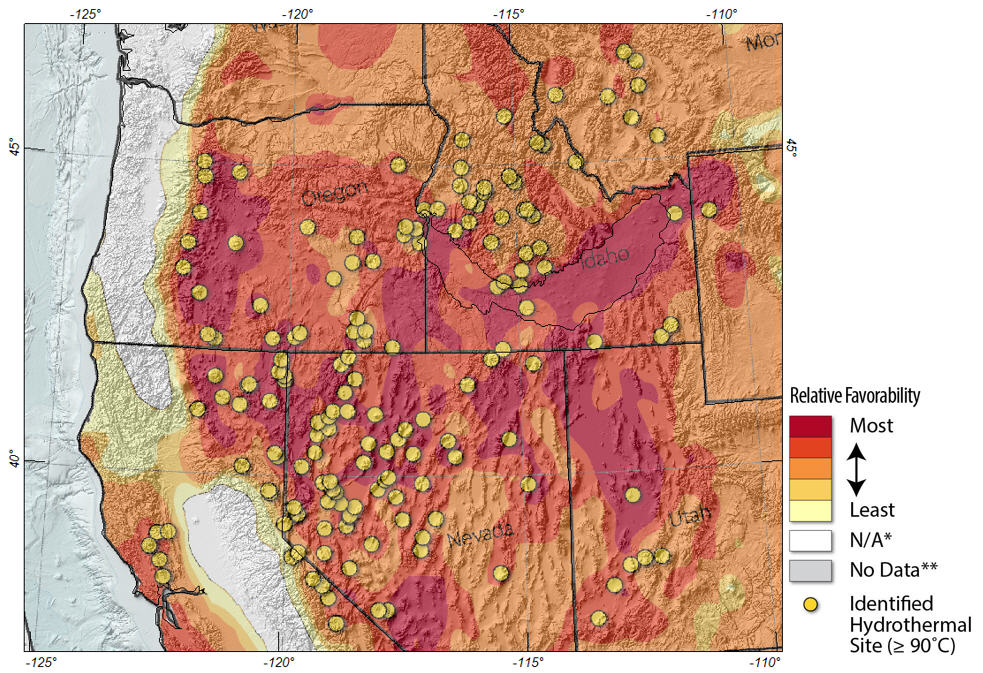 map of western U.S.